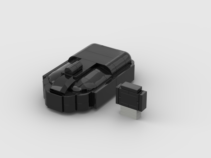 Mouse with USB from BrickLink Studio [BrickLink]