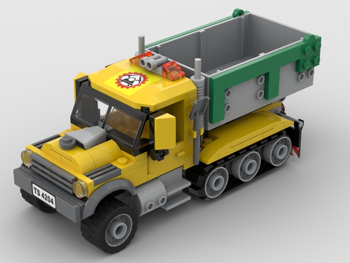half traks with skip from BrickLink Studio [BrickLink]