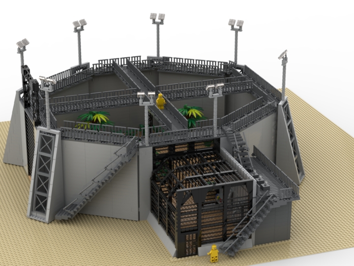 Raptors Paddock from BrickLink Studio [BrickLink]