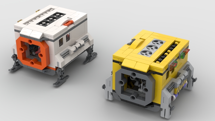 modular labs from BrickLink Studio [BrickLink]
