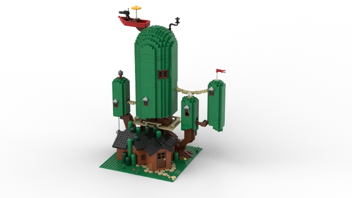 Adventure Time Treehouse (Based off the one from Brickvault) from ...