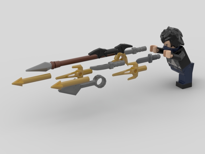 sling shot from BrickLink Studio [BrickLink]