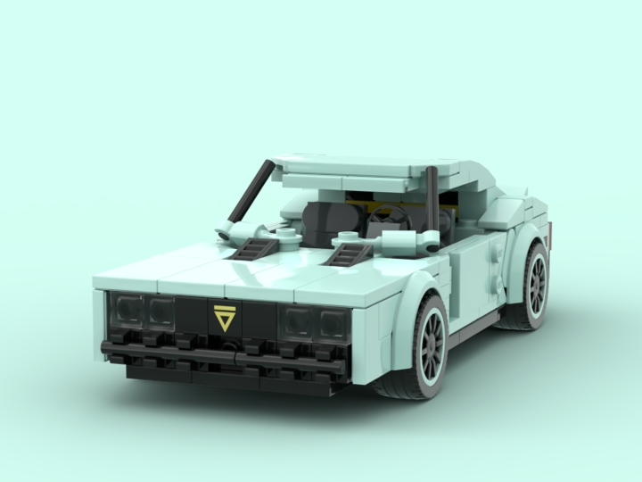 Blue, blue, blue Rally from BrickLink Studio [BrickLink]