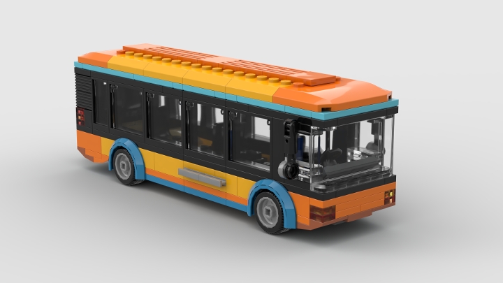 City Bus Mod from BrickLink Studio [BrickLink]