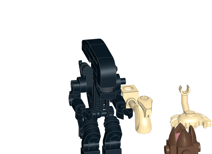 Xenomorph warriors from BrickLink Studio [BrickLink]