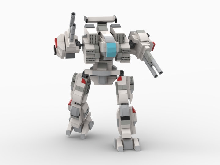 Battletech Rifleman v2 from BrickLink Studio [BrickLink]