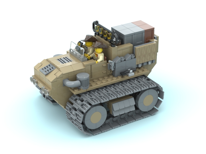 Tracked Land Explorer from BrickLink Studio [BrickLink]