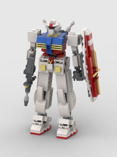 RX-78-2 Complete from BrickLink Studio [BrickLink]