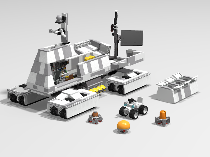 Mobile Arctic Research Lab from BrickLink Studio [BrickLink]