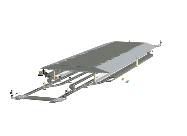 train station layout from BrickLink Studio [BrickLink]