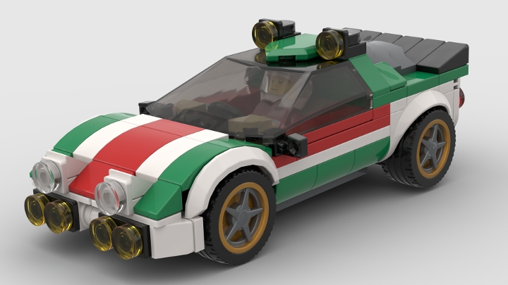 Rally Car from BrickLink Studio [BrickLink]