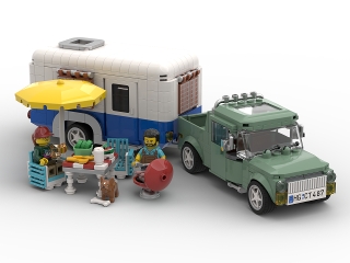 Johnny Thunder Car (Lego Racers 1999) from BrickLink Studio