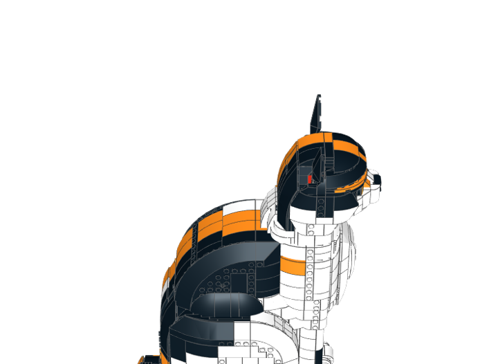 Calico Cat from BrickLink Studio [BrickLink]