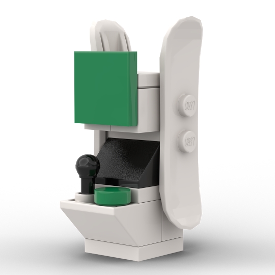 Snowboard Arcade Machine from BrickLink Studio [BrickLink]