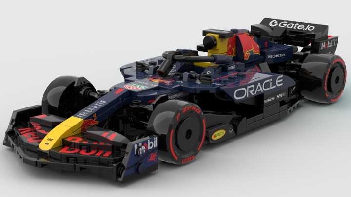 F1 2025 Red Bull RB21 spec 1 from BrickLink Studio [BrickLink]