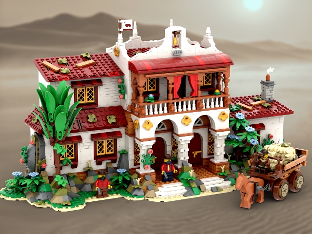 [Californian villa] [BrickLink]