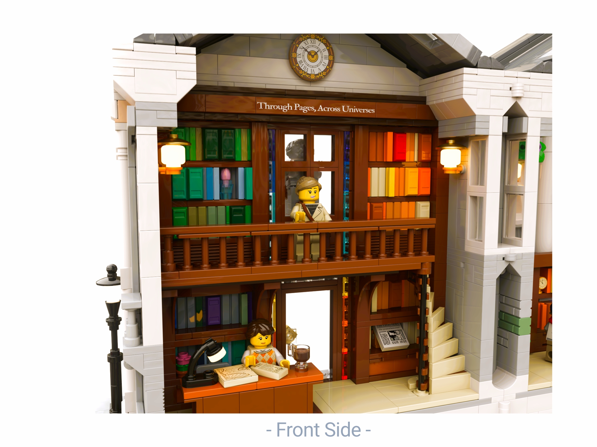 [WHITE LIBRARY] [BrickLink]