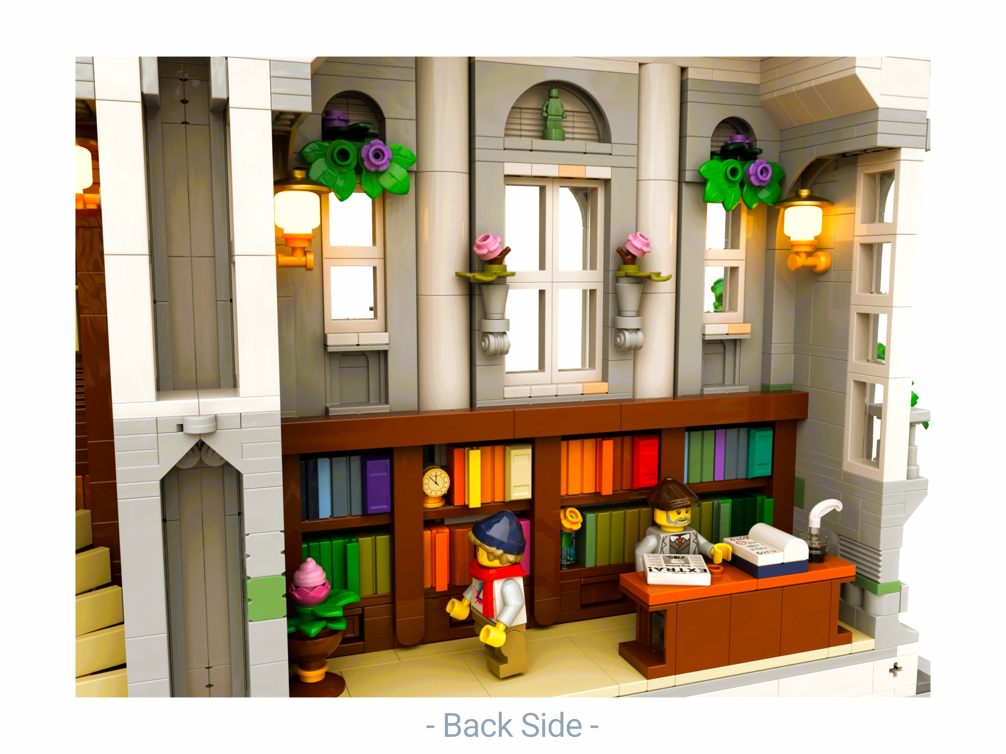[WHITE LIBRARY] [BrickLink]