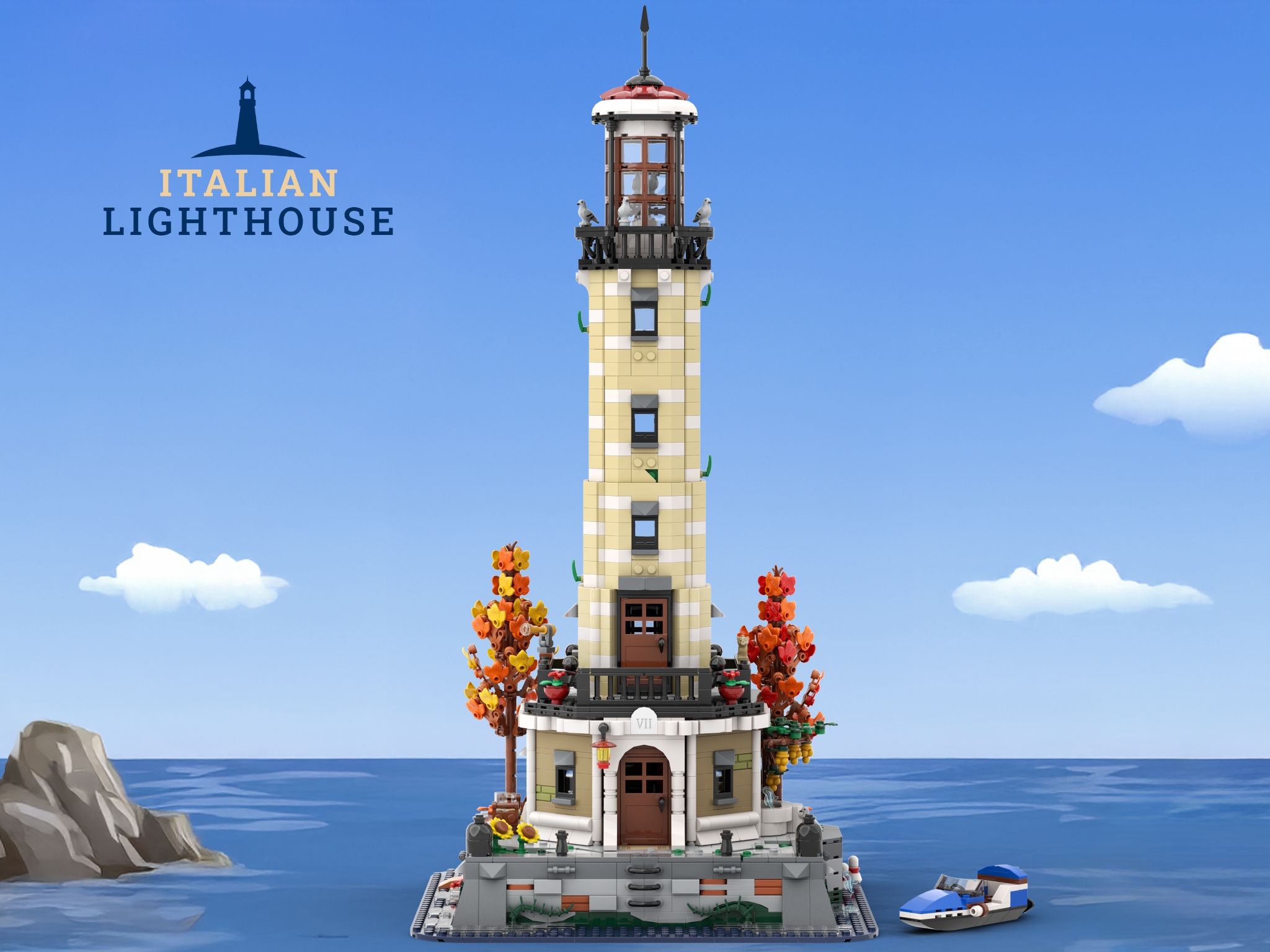 [Italian Lighthouse] [BrickLink]