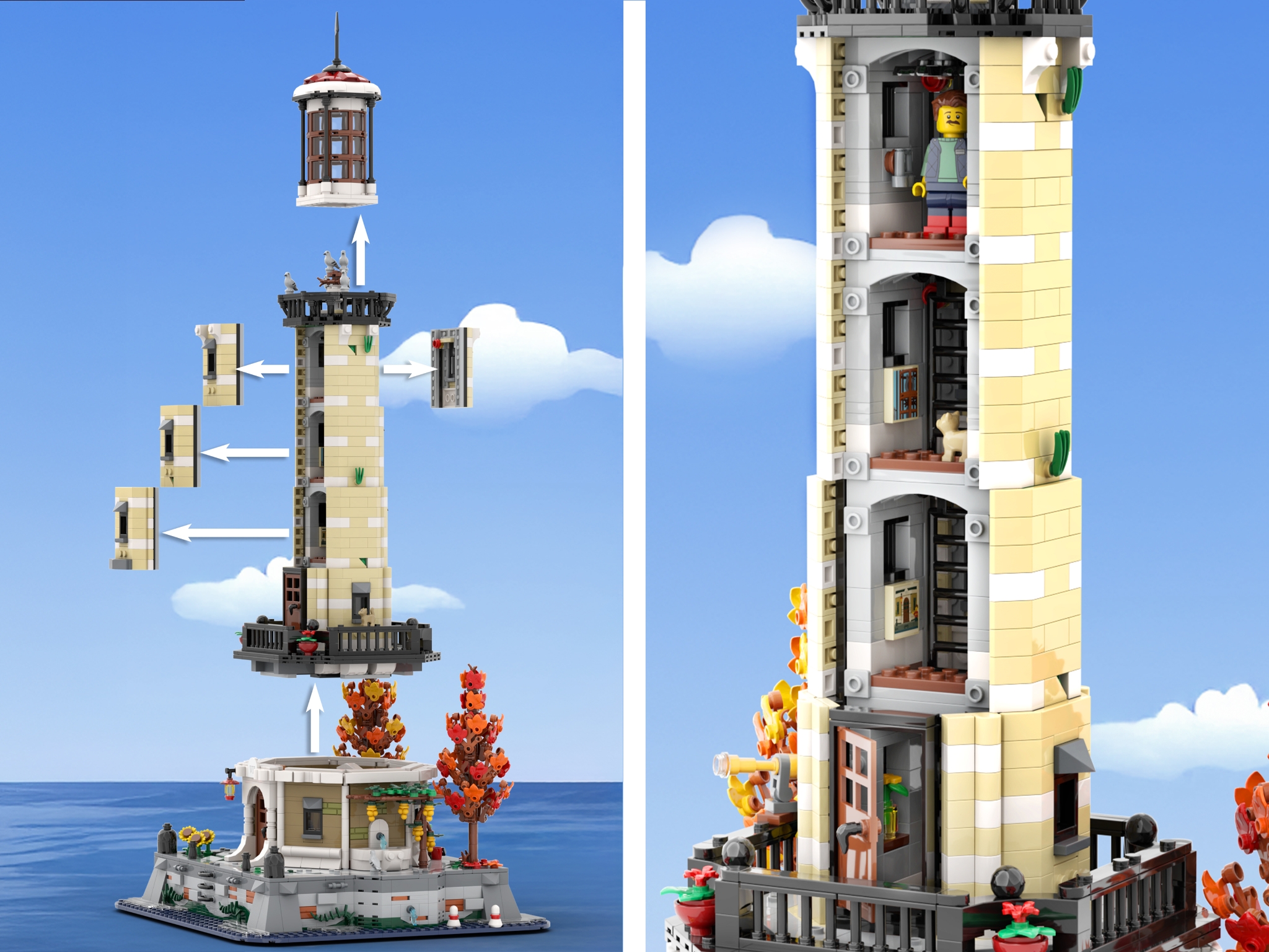 [Italian Lighthouse] [BrickLink]