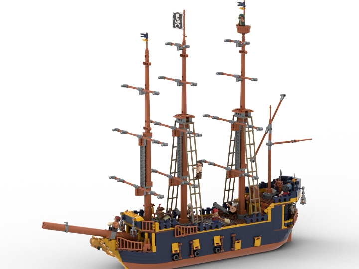 The Wave Ruler from BrickLink Studio [BrickLink]