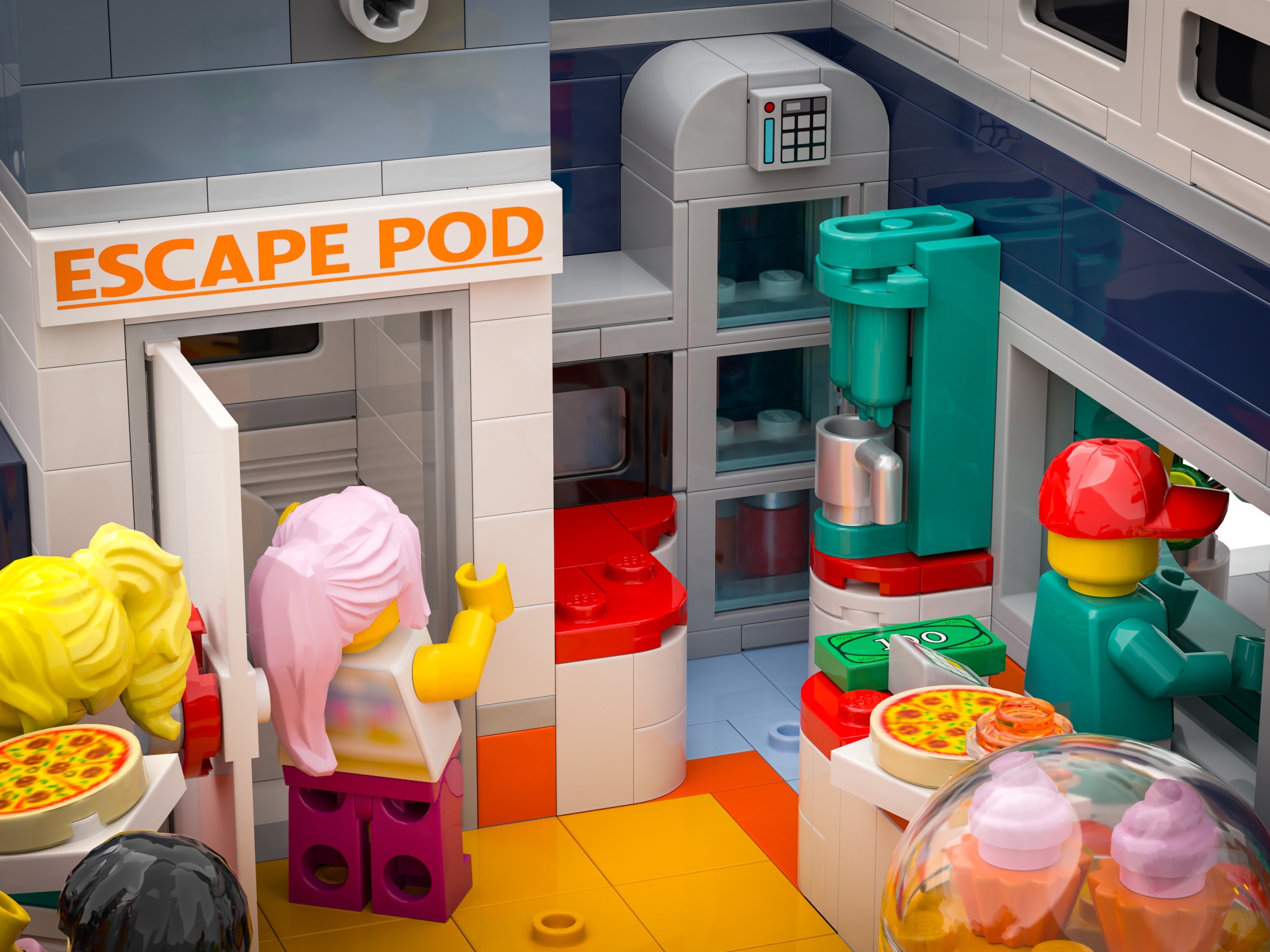 [The Space Café] [BrickLink]