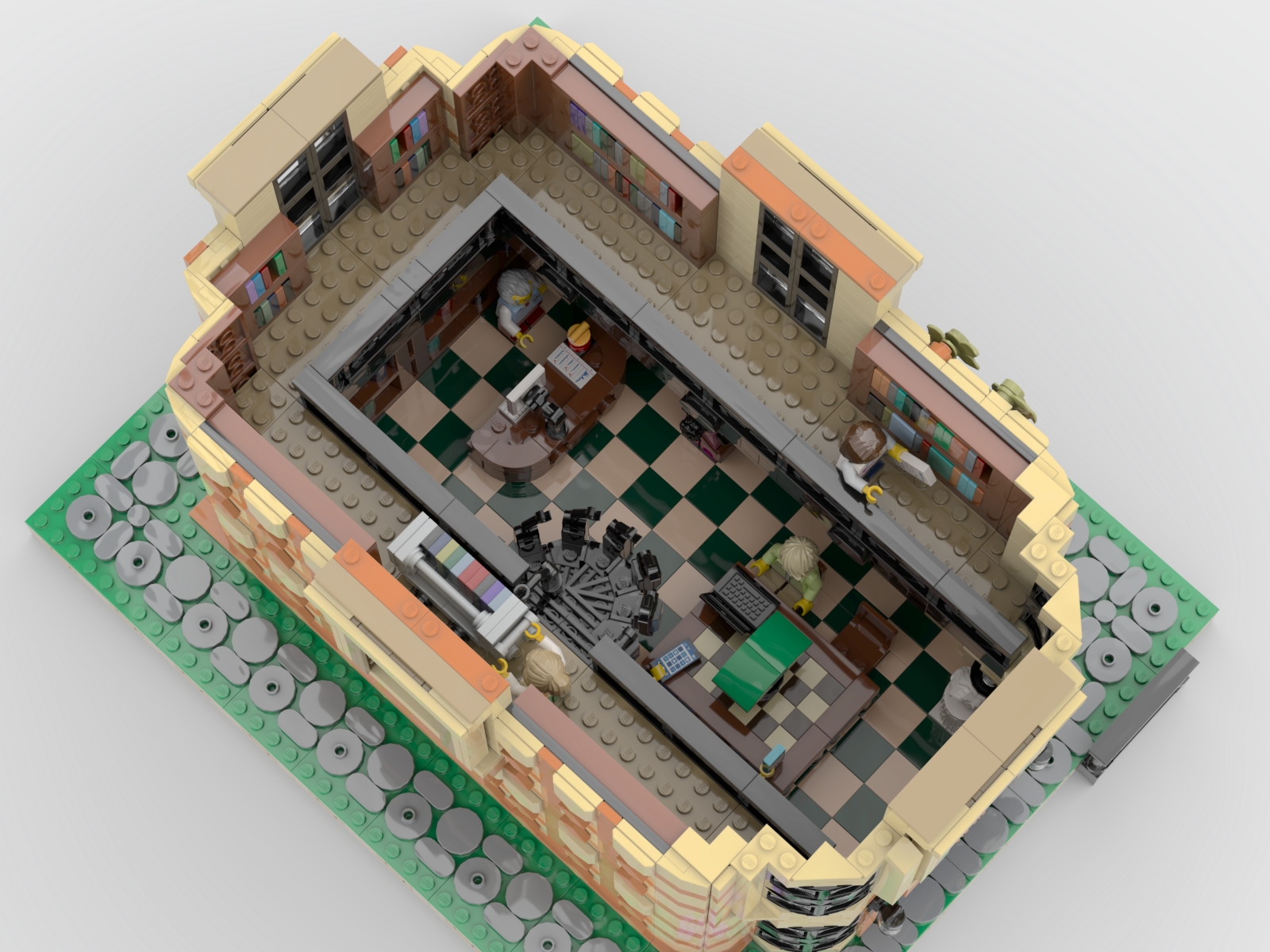 [Cozy Campus Library] [BrickLink]