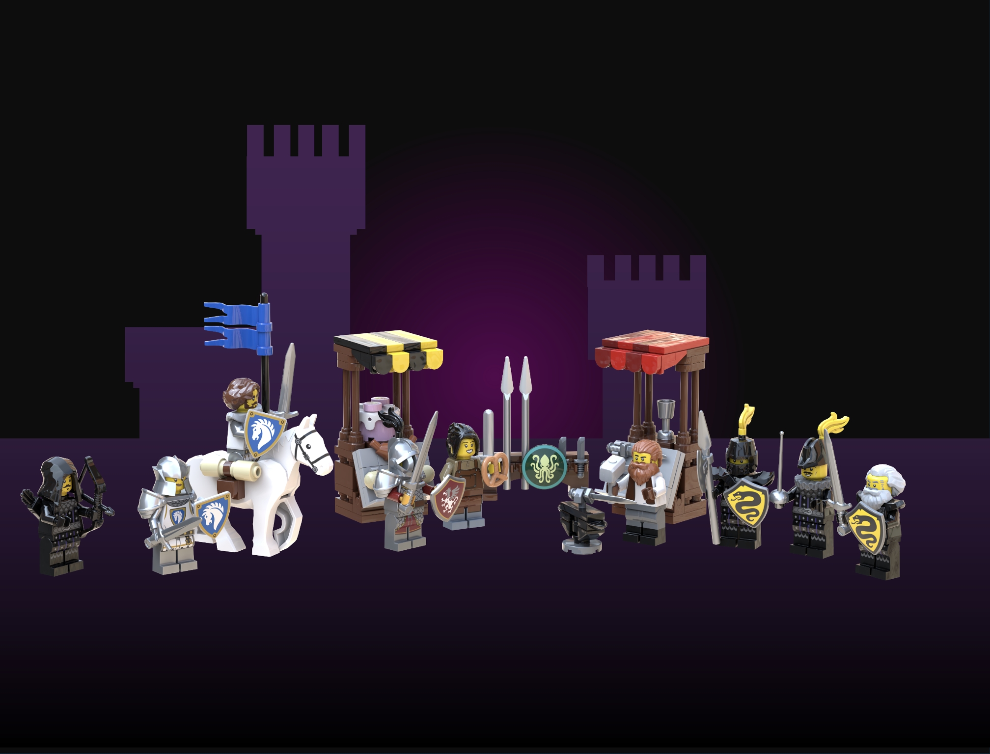 [Nightstone Citadel watchtower] [BrickLink]