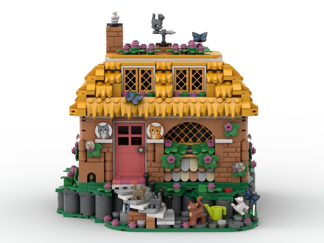[Cat Rescue Café] [BrickLink]