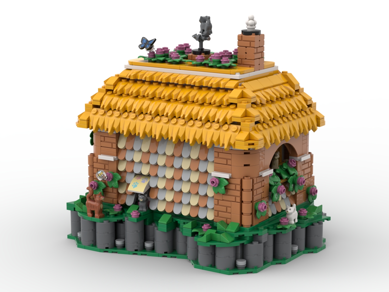 [Cat Rescue Café] [BrickLink]