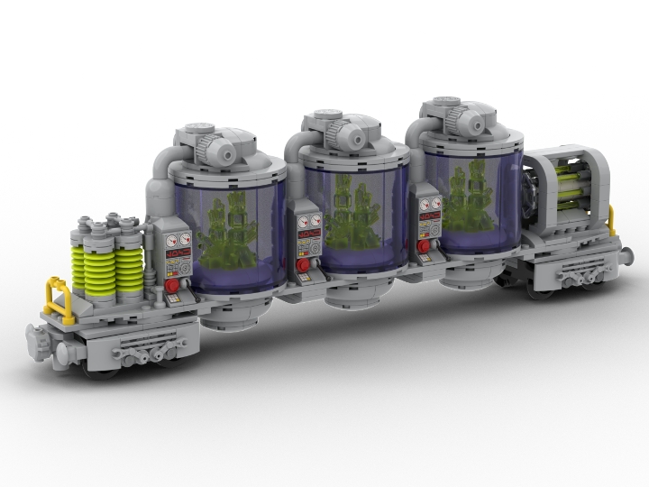 Crystal Energy Power Train from BrickLink Studio [BrickLink]
