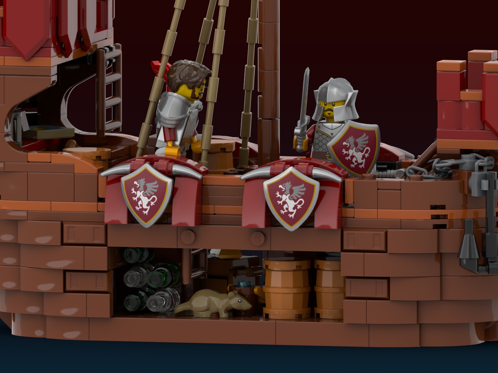 [Medieval Cog] [BrickLink]