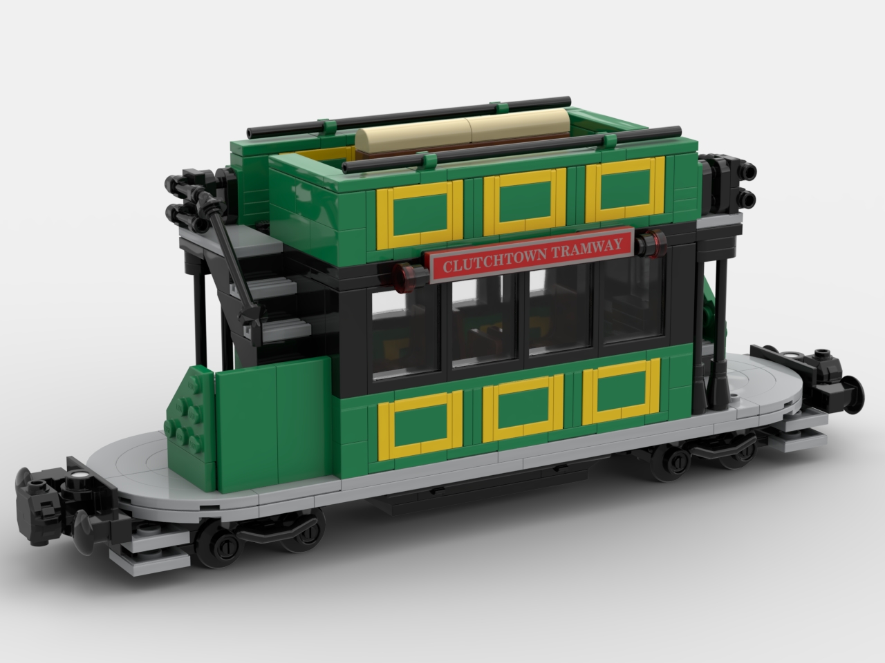 Clutchtown Tramway: Old Meets New] [BrickLink]