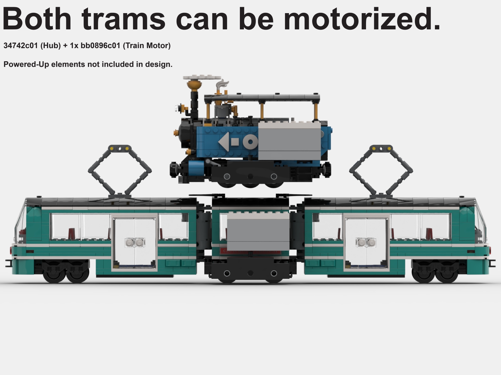 Clutchtown Tramway: Old Meets New] [BrickLink]