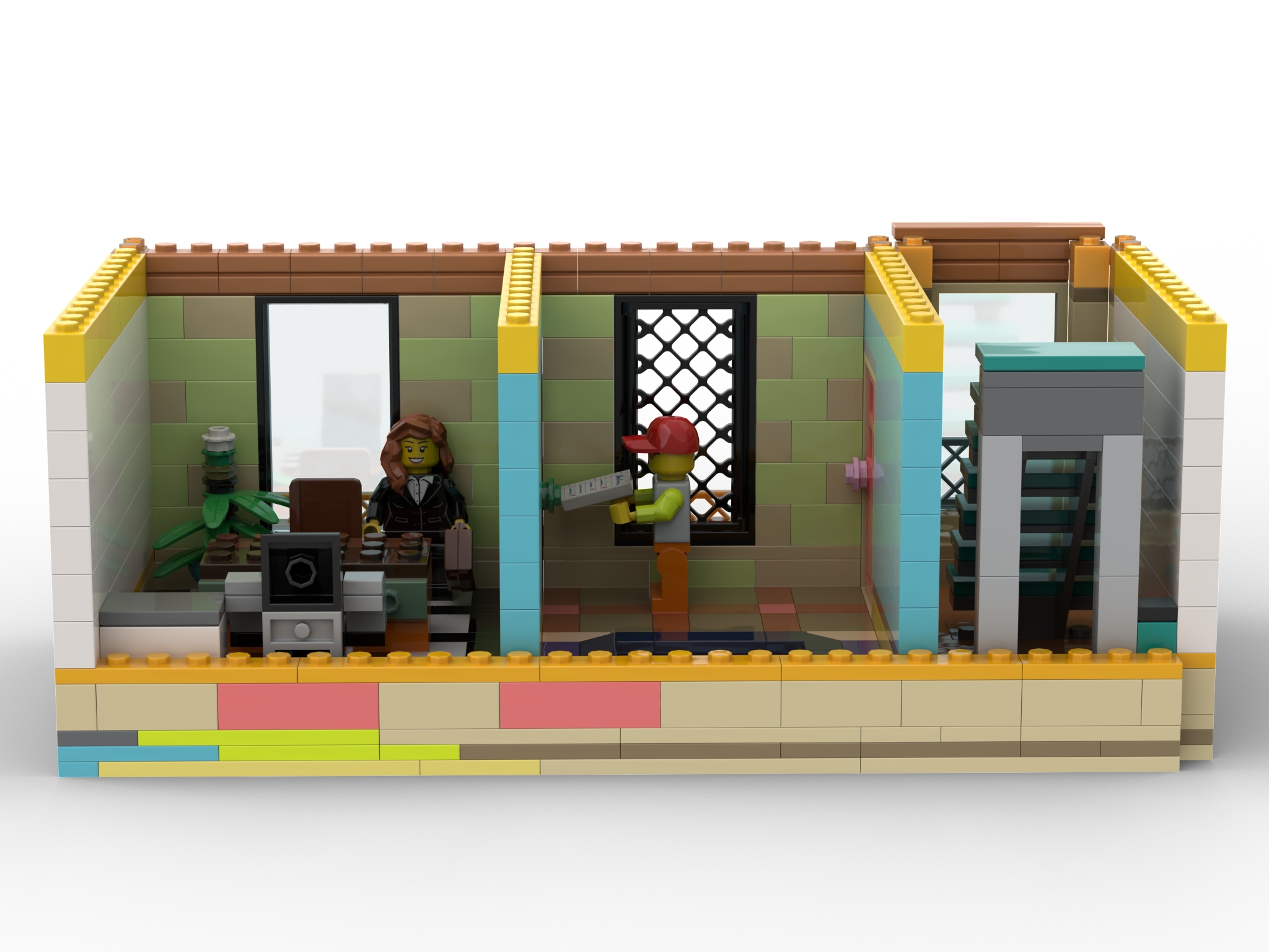 [Printing House and Cake Shop] [BrickLink]