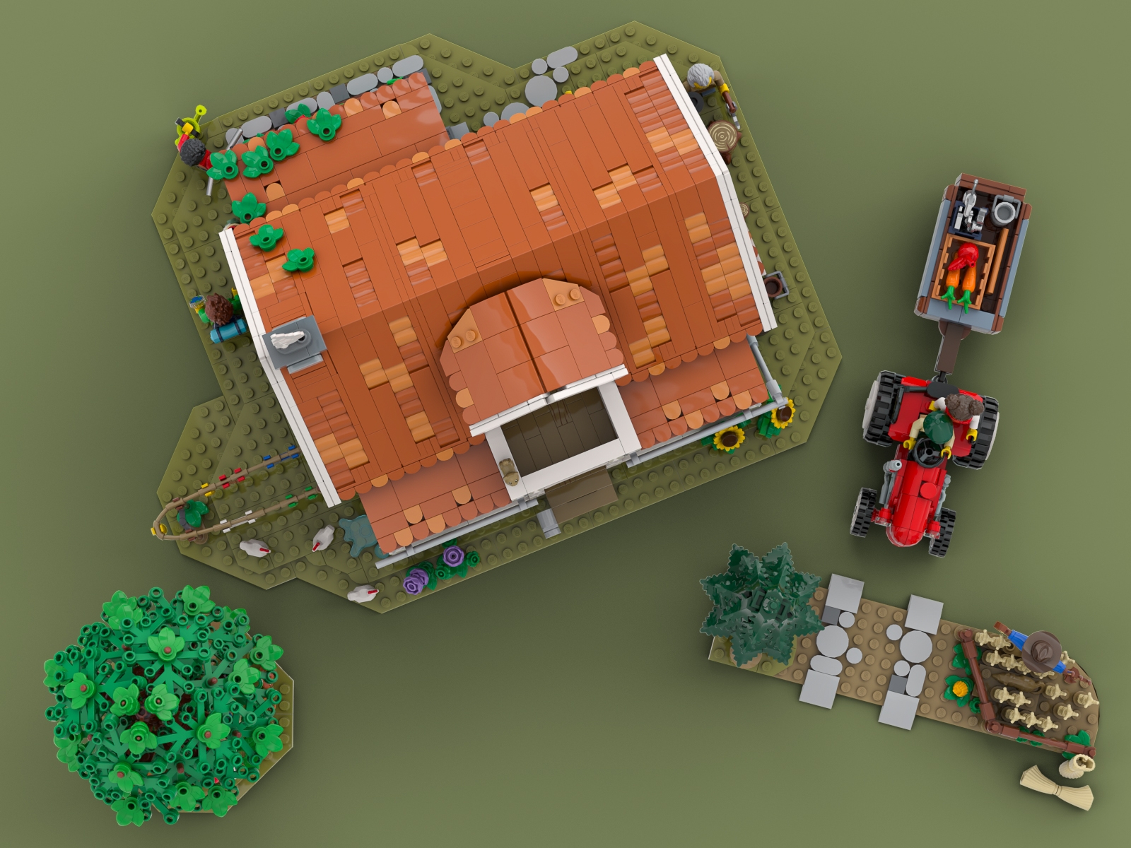 [Countryside Farmhouse] [BrickLink]