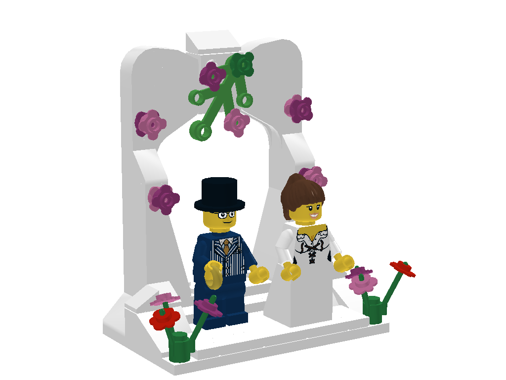 wedding gift from BrickLink Studio [BrickLink]