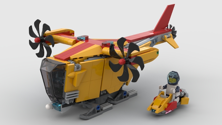 Search and Rescue Craft from BrickLink Studio [BrickLink]