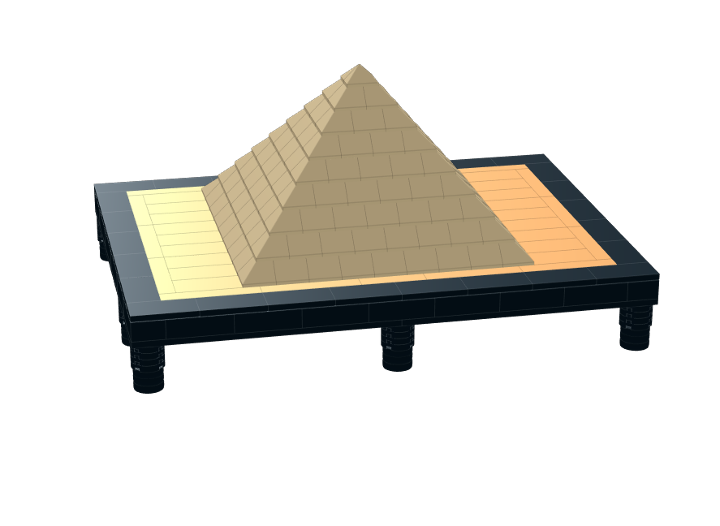 big pyramid from BrickLink Studio [BrickLink]