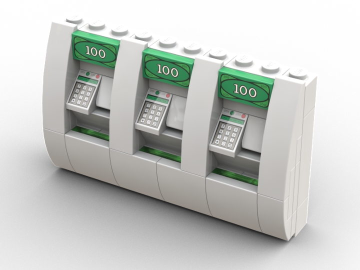 ATM (triple) from BrickLink Studio [BrickLink]