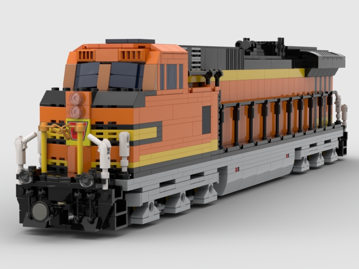 BSR Dash-9 from BrickLink Studio [BrickLink]