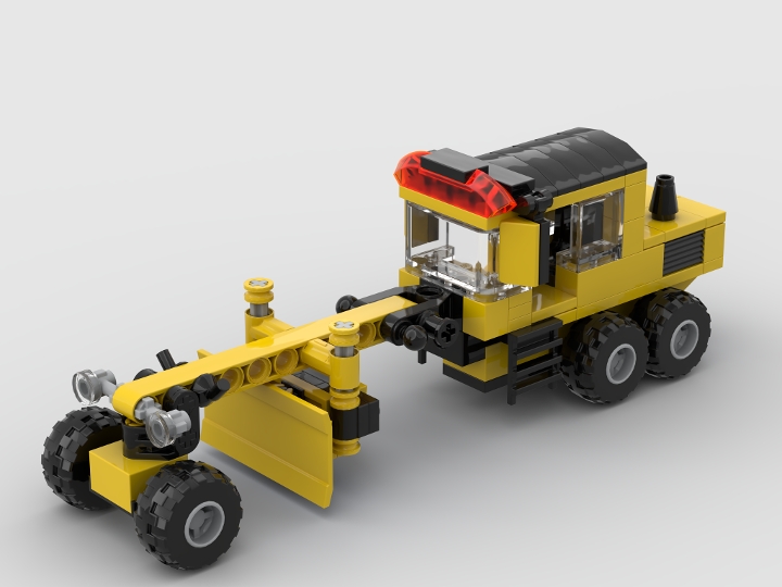 Motor Grader from BrickLink Studio [BrickLink]