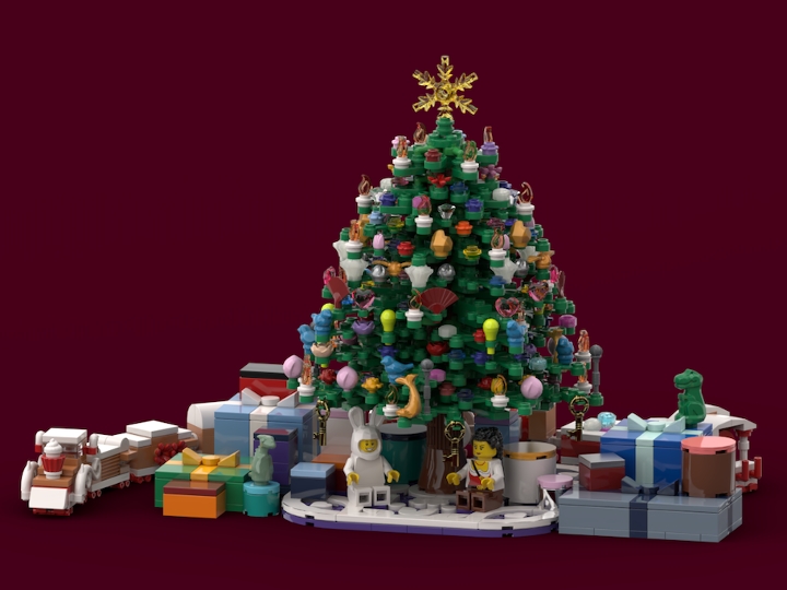 Christmas Tree from BrickLink Studio [BrickLink]