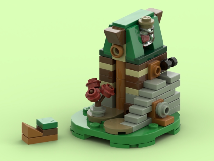 Alchemist's Shop Minibuild from BrickLink Studio [BrickLink]