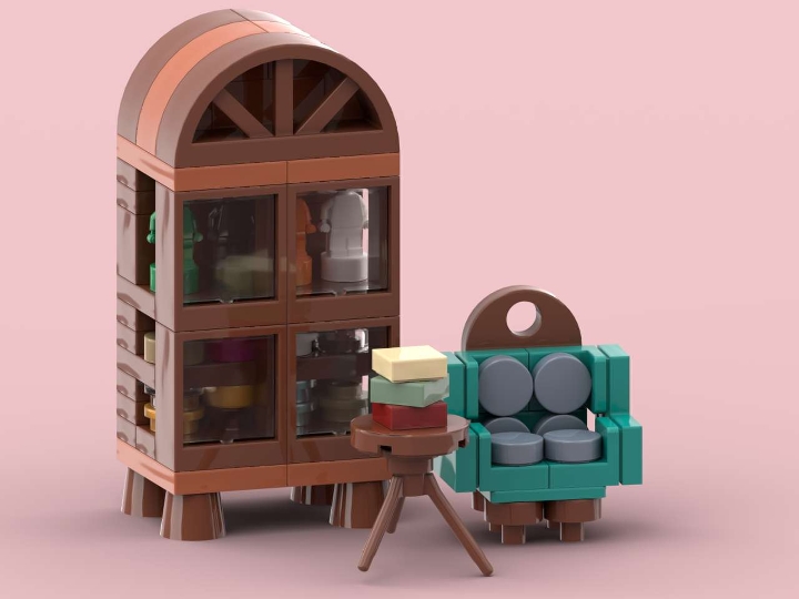 Micro Scale Antique Collection from BrickLink Studio [BrickLink]