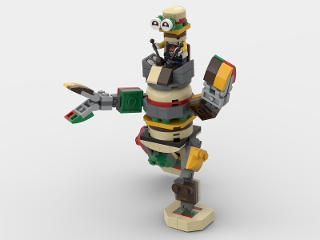 Lego 31129 Majestic Tiger from BrickLink Studio [BrickLink]