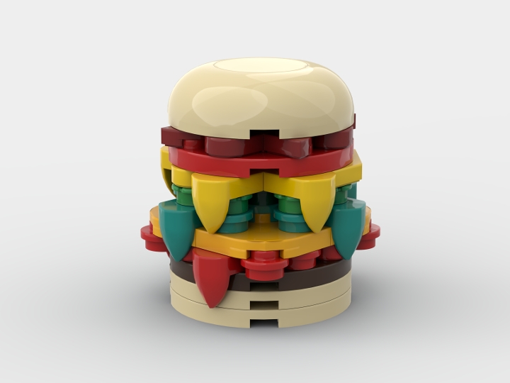 Sauce Burger from BrickLink Studio [BrickLink]