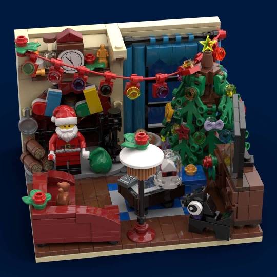 A Christmas Night from BrickLink Studio [BrickLink]