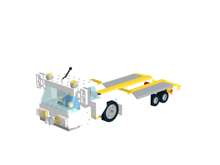 Pushback tractor from BrickLink Studio [BrickLink]