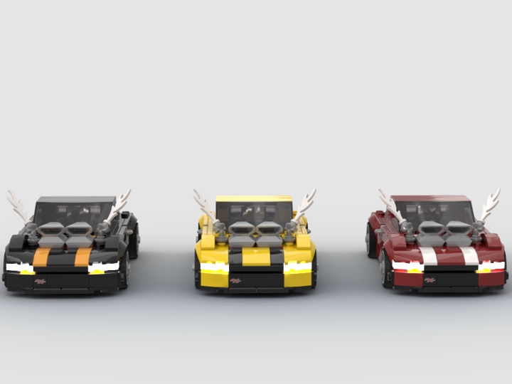 Nitro street racing cars from BrickLink Studio [BrickLink]